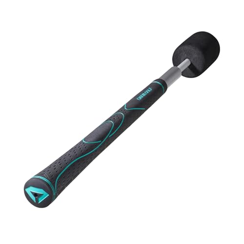 DAIYA Golf TR-5014 BK Diamond Swing CS Compact Swing Practice Machine, Stretchable, Black, Indoor, Practice Club, Golf Practice Bat, Golf Swing Practice Equipment, Golf Bar, Unisex, Both Hands