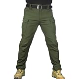 [Anzn] カーゴパンツ メンズ ワークパンツ 軍パン 多機能 作業着 ズボン 登山 アウトドア ゆったり 大きいサイズ 多ポケット ミリタリー ズボン lv-M