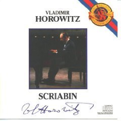 Horowitz Plays Scriabin [Audio CD] Horowitz and Scriabin