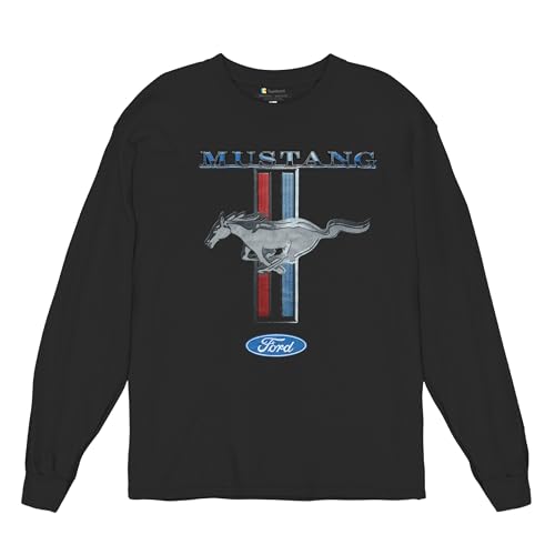 3 Pack Ford Mustang T Shirt 50 Years Anniversary Tribar Casual T Shirt For Men
