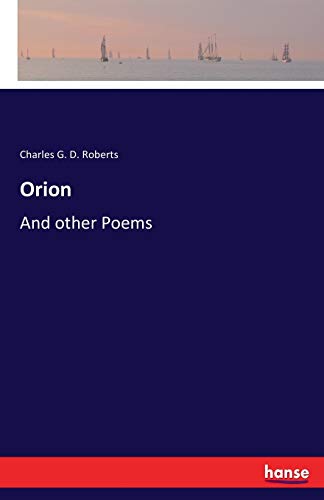 Orion: And other Poems 374477306X Book Cover