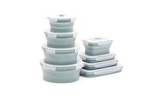 Collapsible-Silicone-Food-Storage-Container-Set-BLUE