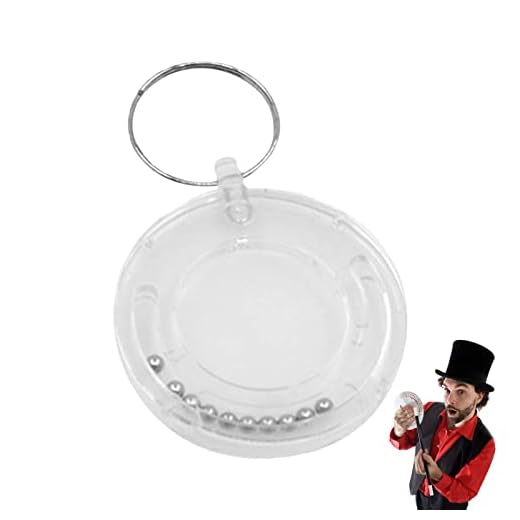 Voiakiu Magia con Monedas | Retire el Llavero del Rompecabezas Monedas,Juguete Moneda Que desaparece, Accesorios mágicos Que desaparecen Monedas, Truco mágico Monedas