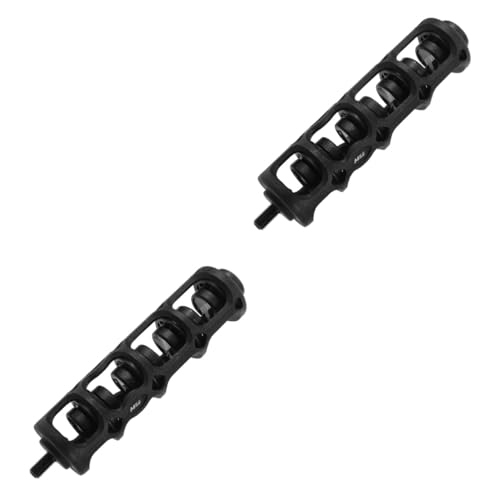 VANZACK 2pcs Nylon Bow Stabilizer Bow Vibration Damper Stabilizer Kit Aluminum Vibration Dampener