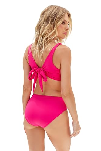 Women's High Waisted Scoop Neck Bikini Set3