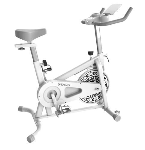 Exercise Bikes for Home,Indoor Cycling Bike with Adjustable Magnetic,Brake Pad Resistance Silent Belt Drive,330lbs Weight Capacity &Upgraded Version Seat for Home Cardio&Weight Loss(Classical Exercise Bikes Plus)