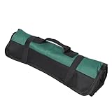 ELAYARD Bolsa para Cuchillos de Chef de Oxford Resistente y Ligera Organizador Portátil Enrollable con Gran Capacidad para Almacenamiento Versátil Cocina y Camping Color Verde