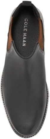 Cole Haan Men's Midland Lug Chelsea Boot, Black/Black Water Resistant, 10.5 | Image 3