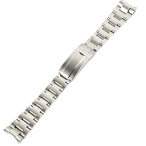 Stainless Steel Watchband For Strap Sub Case Cinghia Matte Brushed Bracelet Sangle Gurt Watch Accessories Parts Correa Glide Loc