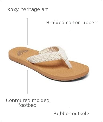 Image of Roxy womens Porto Flip Flop Sandal