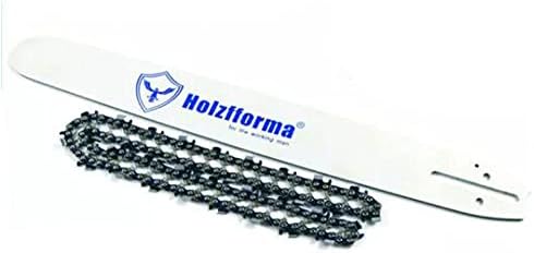 Holzfforma 36inch 3/8 .063 114DL Hard Nose Bar & Full Chisel Saw Chain Combo Compatible with Stihl MS440 MS441 MS460 MS461 MS660 MS661 MS650 044 066 065 Chainsaw