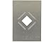 Proto-Advantage IPC0236-S HTQFP-52 (0.65 mm Pitch, 10 x 10 mm Body) Stainless Steel Stencil