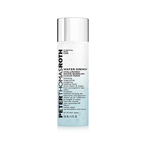 Water Drench Hyaluronic Micro-Bubbling Cloud Mask, Hydrating Facial Mask for Dry Skin