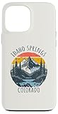 Photo Gallery idaho springs co usa design retrò montagna stile vintage custodia per iphone 13 pro max Photo Gallery idaho springs co usa design retrò montagna stile vintage custodia per iphone 13 pro max
