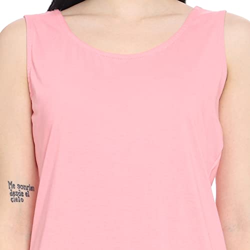 Image of ROARERS Women Maxi Length Sleeveless Cotton Black Dress