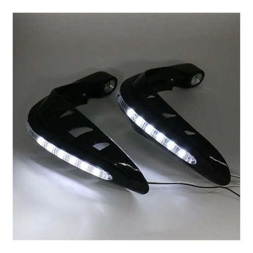 Protège-mains de moteur LED guidon antichoc pour motocross