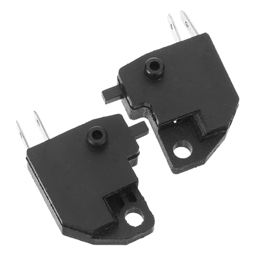 TOPBATHY 2 Piezas Interruptores de Luz Motocicleta de Interruptores de Luz de Atv y Motocicletas Instalación y Compatibilidad