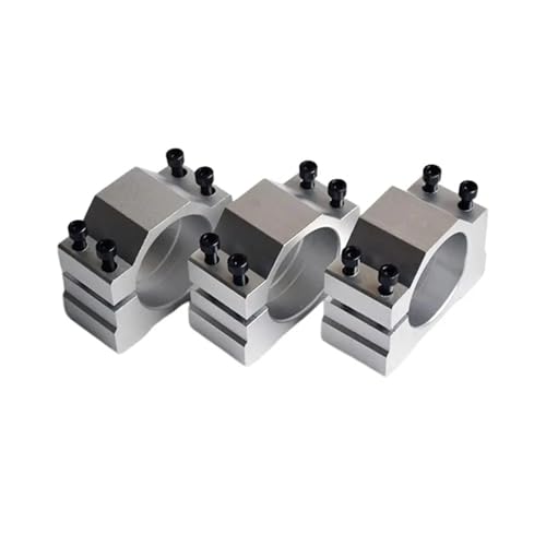 Abrazadera de aluminio para husillo con pernos hexagonales de fijación 5