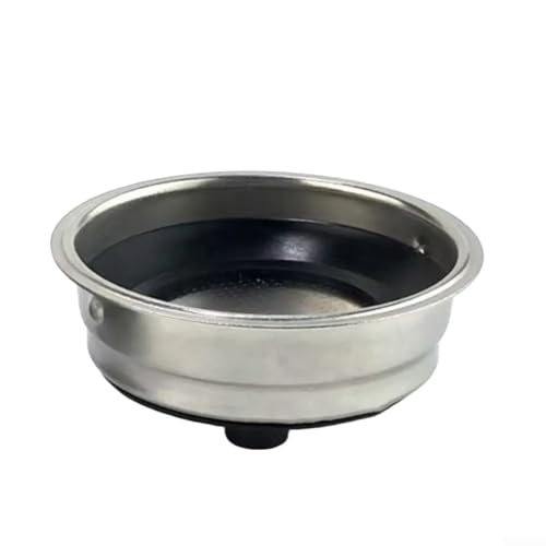 Set di cestini filtranti in acciaio inox da 51 mm, per macchine da caffè con manomissione, guarnizione in gomma per macchine da caffè di più marche (singolo)