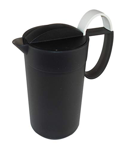 TUPPERWARE Exclusiv Crema Momenti 30945 - Espumador de leche (500 ml), color negro