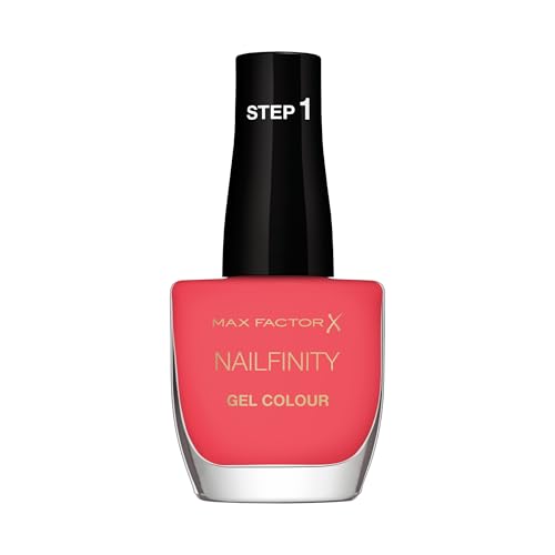 Max Factor Smalto Unghie Nailfinity Gel Colour, Smalto a Lunga Tenuta Effetto Gel, 270 Glamour Galore