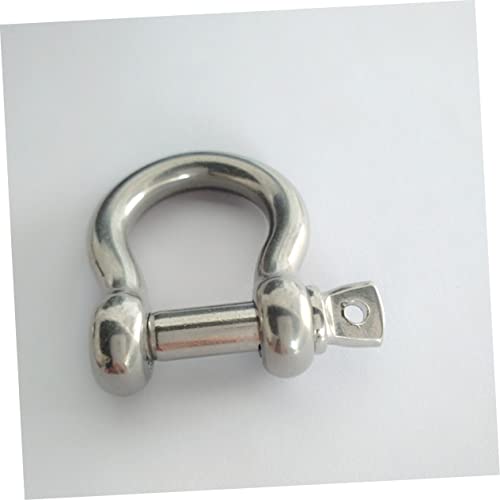 WHAMVOX 2 Peças 304 Manilha De Segurança Manilha A Corrente Âncora Manilha Parafusos Inoxidáveis ​​M