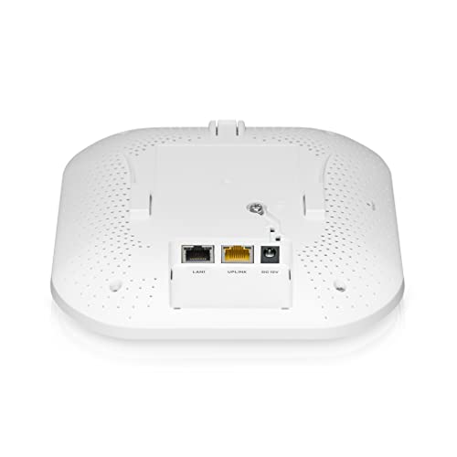 Zyxel WiFi6E (802.11axe) Point d'accès Double Radio AXE5400 | Radio BandFlex prenant en Charge 6 GHz/5 GHz par Configuration | Longue portée étendue [NWA220AX-6E]