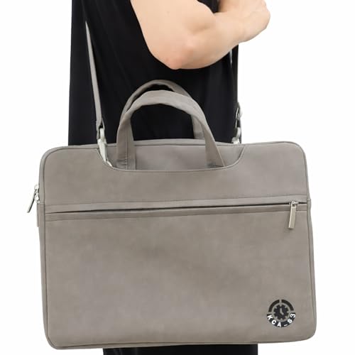 KCA_S3 Dark Grey Laptop Shoulder Bag 15-16 Inch ONLY MacBook Pro 15 16 Air 15 M2 Dell XPS 15 G15 Gaming HP ProBook 450 Lenovo ThinkPad E15 T15 ASUS TUF Gaming A15 Acer Nitro 5 Business Professional - image 1