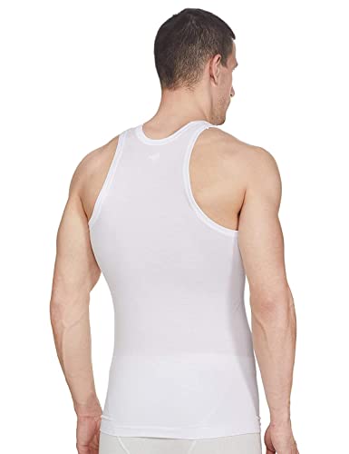 Image of Rupa Frontline Sleeveless Vest for Men, 100% Cotton Material, Round Neck, Regular Fit, Pack of 3
