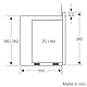 NEFF HLAWD23G0, N 50, Einbau-Mikrowelle ohne Grill, Automatikprogramme, Easy Clean Selbstreinigung, Einfache Bedienung durch Drehknebel und LED-Display Plus, Ideal für Hocheinbau, Graphite-Grey