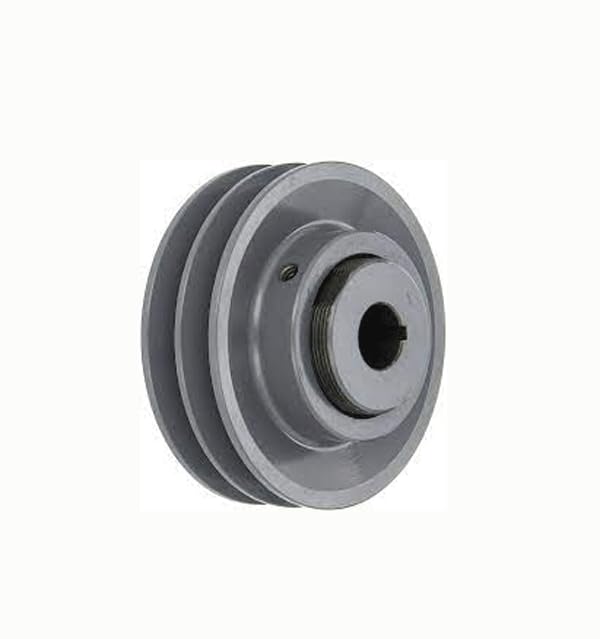 2VP50-7/8"" Bore Variable Pitch Sheave Adjustable Pulley Two Grooves 2VP5078 OD: 4.75"" ID: 7/8""