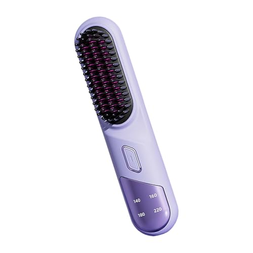 Cepillo alisador de cabello compacto con tecnología doble capa miniatura 7
