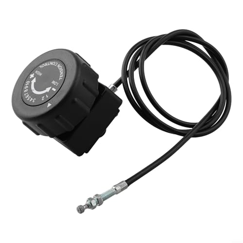 Dynamic Cycling Resistance Fine-Tuning Rotary Adjuster for Exercise for Bike, 8/10 Speed Gear Shifter with Cable Length Adjustment, Plastic and Metal Construction(10 Gear)