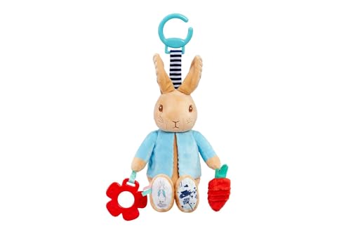 Jouet d'activité pour landau Peter Rabbit : l'éveil de bébé en balade
