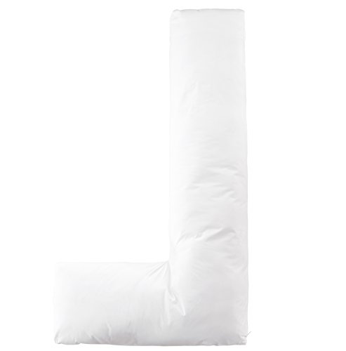 Cheer Collection White Pillowcase For L Shaped Pillow #TOP2