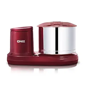 Onix VINTAGE-200 2 Litre Table Top Wet Grinder (150 Watts, 2 Litre, Brown)