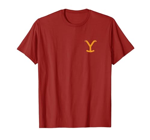 Take 'Em to The Train Station | Dutton Ranch Yellowstone T-Shirt, Men, Cranberry Red, 3X-Large