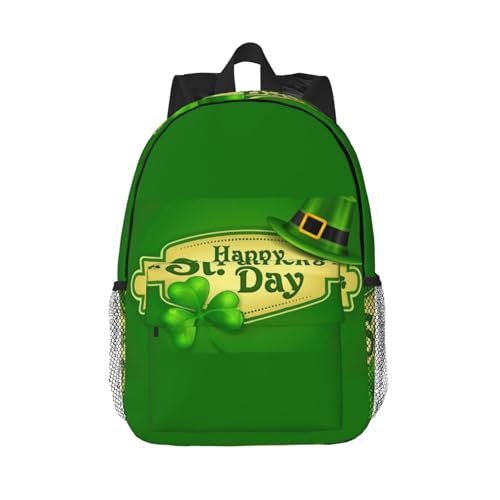 Sac à dos de voyage Saint-Patrick pour le sport, la gym et les sorties week-end