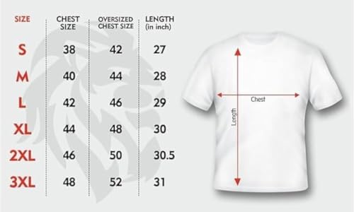 Image of Men's Oversized T-Shirt, 100% Cotton, Round Neck, Short Sleeve, Printed Chest and Back, Casual Summer Wear, S to 3XL