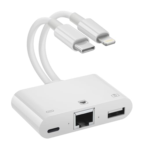Adaptateur RJ45 Ethernet pour résoudre les problèmes de Wi-Fi instable avec port de charge