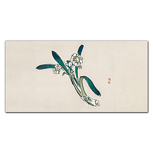 Photo sur verre acrylique fleurs asiatiques tableau en verre 100x50cm décoration murale
