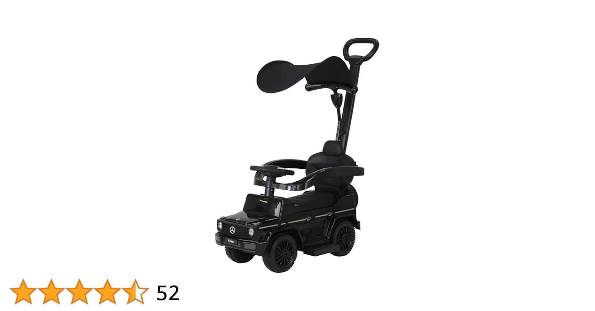 Amazon.co.jp: 押手付乗用メルセデス・ベンツ G350d (黒) : おもちゃ