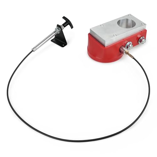 Jetuplusllc Ultimate Connection King Pin Coupler Complete Assembly with Funnel (Rectangle) 3246 for Andersen Hitches (Rectangle Block Bolts and Hardware Latch Cable)