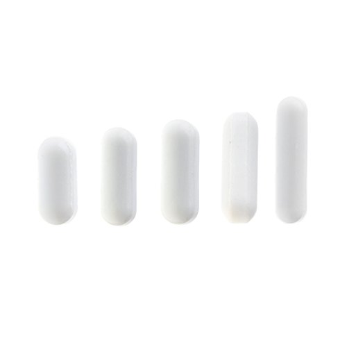 5pcs Magnetrührstäbchen Mischer Typ C PTFE Verschiedene Größen Laborgeräte