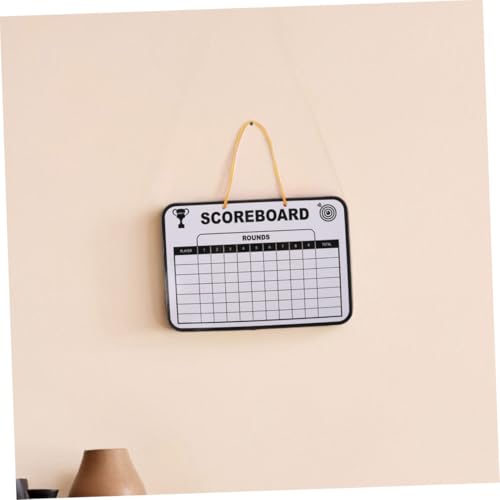 Tablero de puntuación para golf doble cara UKCOCO 2 piezas miniatura 5