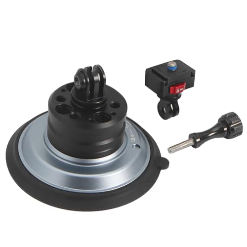 Support fixe Pocket 3 ventouse 1/4 libération rapide pour caméra sport