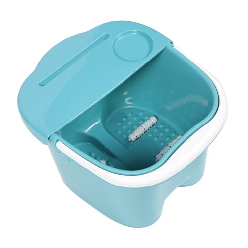 1 Pc Baño de pies bañera pies pediluvio foot massager hidromasaje de pies masajeadores pies Hundir más cálido ducha hogar cuenca de pie más alta lavamanos de pies el plastico Green Ipetboom
