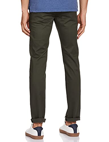 Image of Peter England Men's Slim Casual Pants