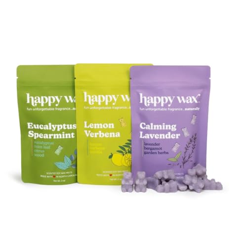 Image of Happy Wax Scented Soy Wax Melts 6oz Variety Pack - Clean Collection