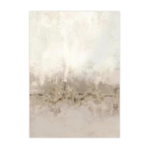 Toile aquarelle abstraite grand format 85x120 cm décoration séjour